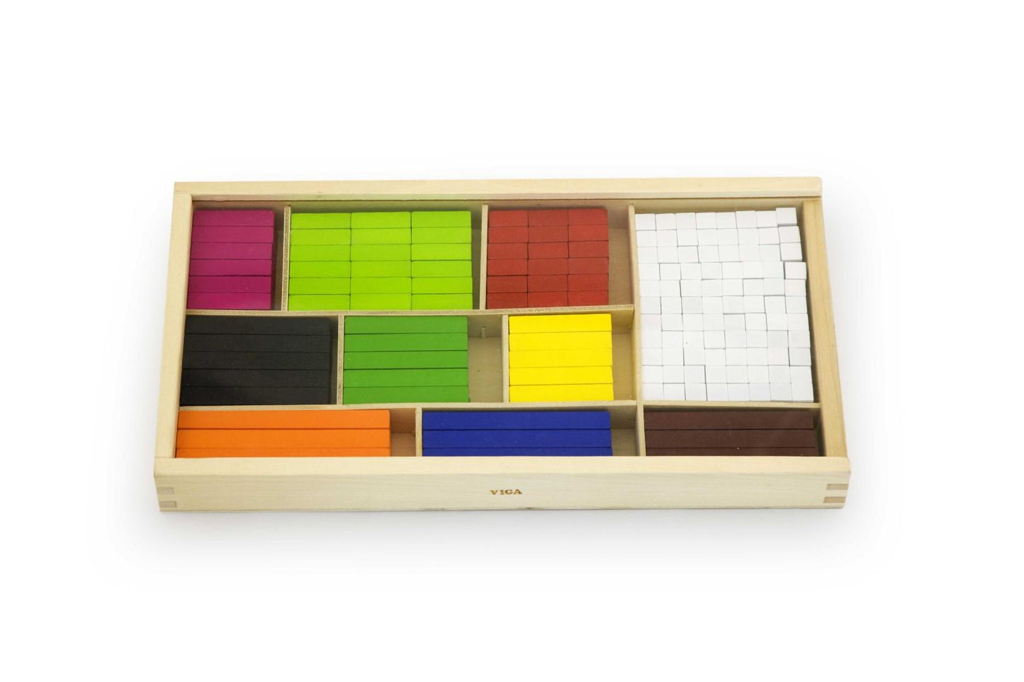 Maths Blocks Cuisenaire Rods 308Pc
