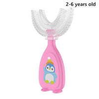 360 Degree U-shaped Child Toothbrush - Penguin - FunAbility