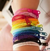 Zipper bracelet