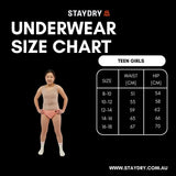 Teen Incontinence Undies- Stay Dry
