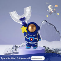 360 Degree U-shaped Child Toothbrush - Astronaut - FunAbility