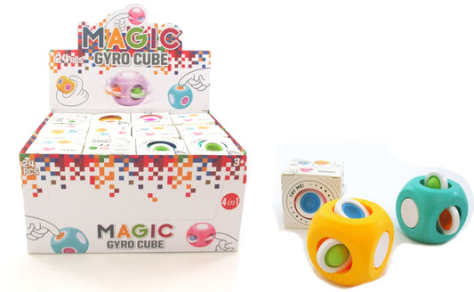 Pop Spinning Cube