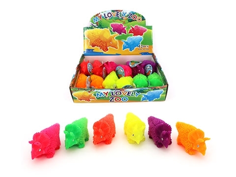 CUSHY FRIZZEE LIGHT UP DINOSAUR - 12CM - FunAbility