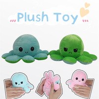 18cm Reversible Emotion Octopus