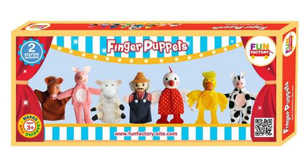 Finger Puppet Set -Old Macdonald- 8pce - FunAbility