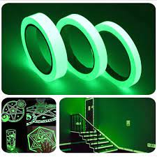 Fluorescent night self-adhesive glow in the dark Tape Green  20mm  3M - FunAbility