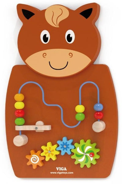 Wall Game-Wire Beads & Gears (Horse)