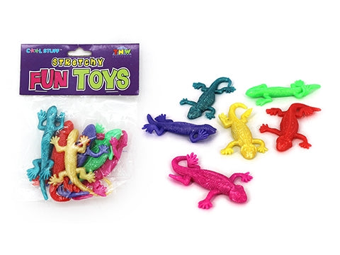 STRETCHY LIZARDS - 6 PER PACK - FunAbility